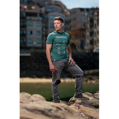 Camiseta TRAINERUA verde