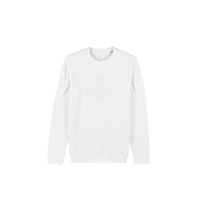 Sudadera Relief blanca