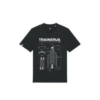 Camiseta TRAINERUA negro
