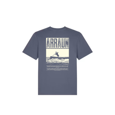 Camiseta ARRAUN azul acero