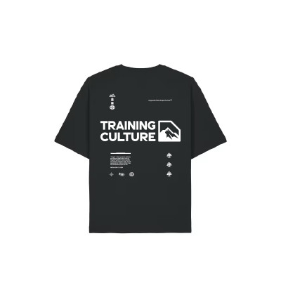 Camiseta MUGITU negra relajado