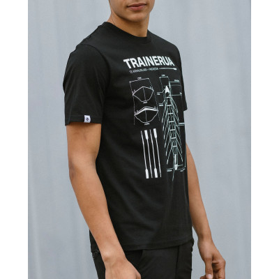Camiseta TRAINERUA negro
