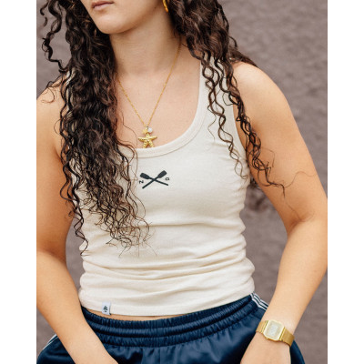 Camiseta de tirantes PALA de Negua en honor a las remeras.