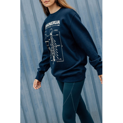 Sudadera TRAINERUA azul oscuro