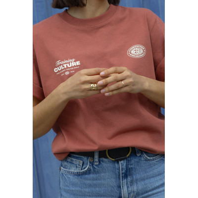 Camiseta CULTURE marrón