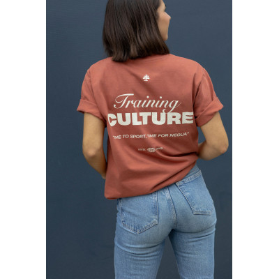 Camiseta CULTURE marrón