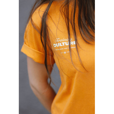 Camiseta  CULTURE mostaza