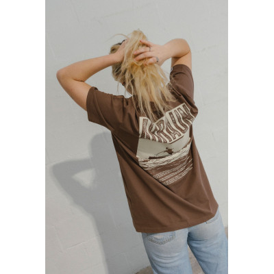 Camiseta ARRAUN marrón