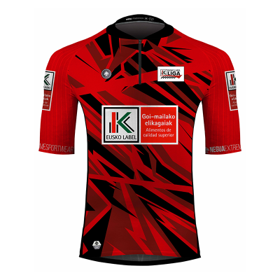 Ropa de remo | Maillot mejor patrón, color rojo. Liga ACT.