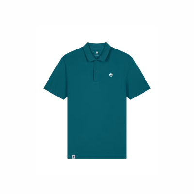 Polo TREE verde océano