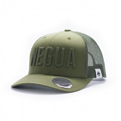 Gorra 3D Verde Retro Truker