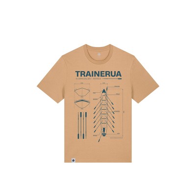 Camiseta TRAINERUA arena clara