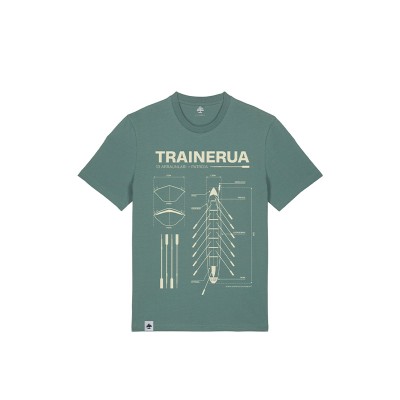 Camiseta TRAINERUA verde...