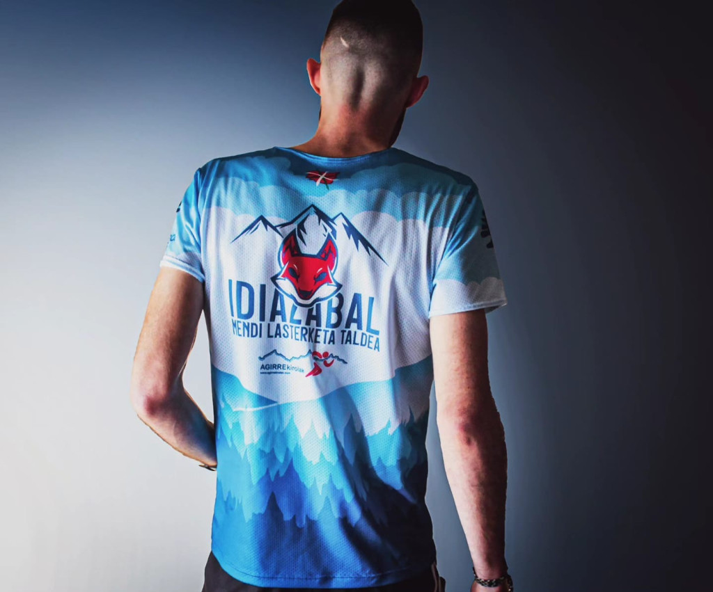 Camiseta técnica de Trail del equipo Axari Taldea