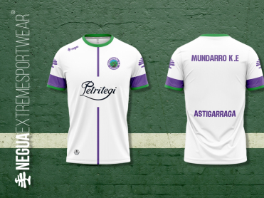 Negua x Mundarro K.E.: nuevas camisetas de pelota