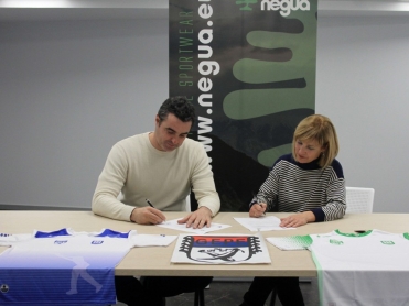 Acuerdo entre Negua y la Federación Guipuzcoana de pelota
